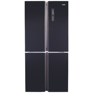 מקרר 4 דלתות 547 ליטר Haier האייר Open Space Inverter HRF-5500FB זכוכית שחורה