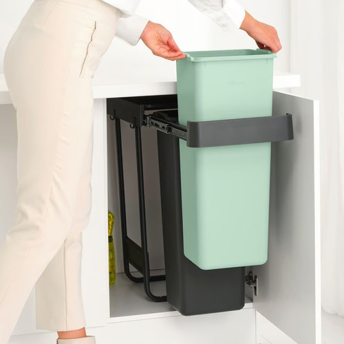 SORT & GO זוג פחי הפרדה נשפלים 30+30 ליטר