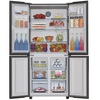 מקרר 4 דלתות 547 ליטר Haier האייר Open Space Inverter HRF-5500FW זכוכית לבנה
