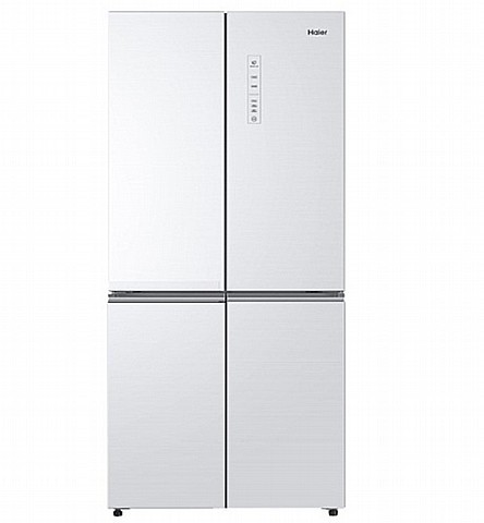 מקרר 4 דלתות האייר Haier Open Space Inverter HRF-7100FW זכוכית לבנה