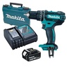 מברגה 18V ללא פחמים דגם DHP487 כולל סוללה 6AH מתוצרת Makita