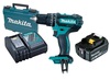 מברגה 18V ללא פחמים דגם DHP487 כולל סוללה 4AH מתוצרת Makita