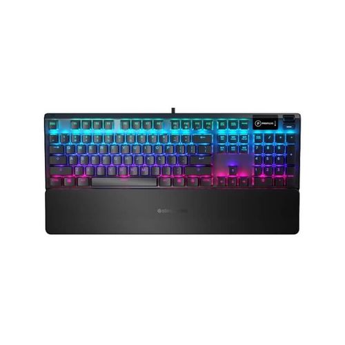 מקלדת גיימינג עם תאורת RGB דגם APEX 5 STEELSERIES