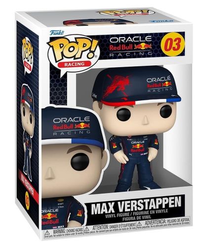 בובת פאנקו פופ ספורט: Formula 1 Racing - Max Verstappen מקס ורסטפן