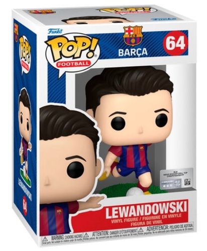 בובת פאנקו פופ כדורגל: Football: Barcelona - Lewandowski ברצלונה - לבנדובסקי