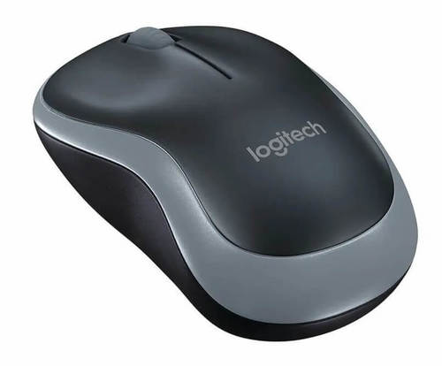 עכבר אלחוטי בצבע אפור\שחור Logitech M185