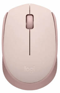 עכבר אלחוטי בצבע ורוד Logitech M171