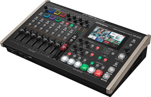 זוית נוספת Roland VR-6HD Direct Streaming AV Mixer