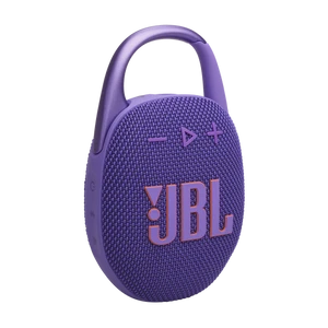 רמקול נייד JBL Clip 5 - סגול (יבואן רשמי)