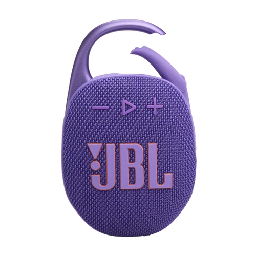רמקול נייד JBL Clip 5 - סגול (יבואן רשמי)