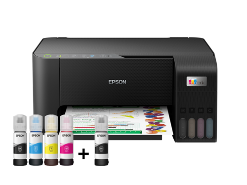 מדפסת ‏הזרקת דיו ‏משולבת Epson EcoTank L3250
