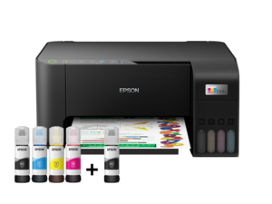 מדפסת ‏הזרקת דיו ‏משולבת Epson EcoTank L3250 אפסון