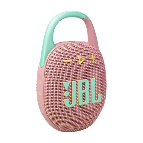 רמקול נייד JBL Clip 5 - ורוד  (יבואן רשמי)