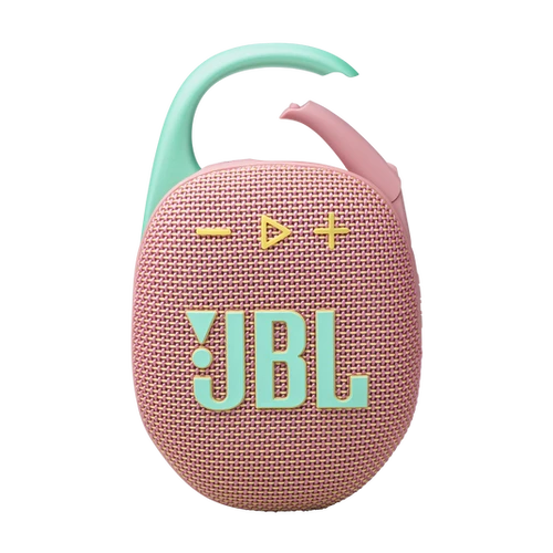 רמקול נייד JBL Clip 5 - ורוד  (יבואן רשמי)