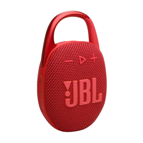 רמקול נייד JBL Clip 5 - אדום (יבואן רשמי)