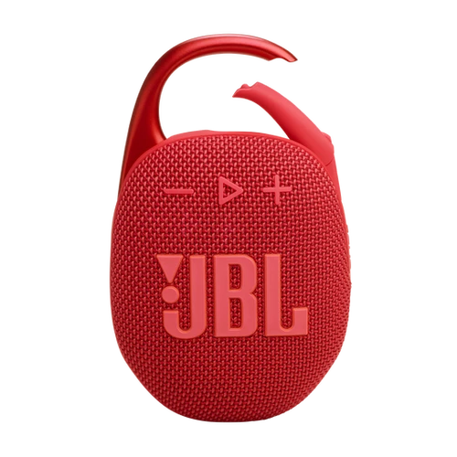 רמקול נייד JBL Clip 5 - אדום (יבואן רשמי)