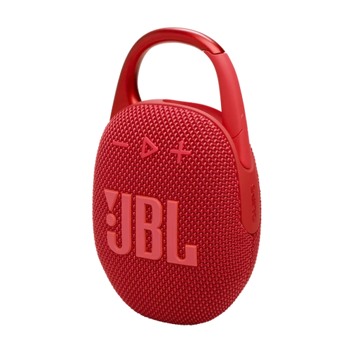 רמקול נייד JBL Clip 5 - אדום (יבואן רשמי)