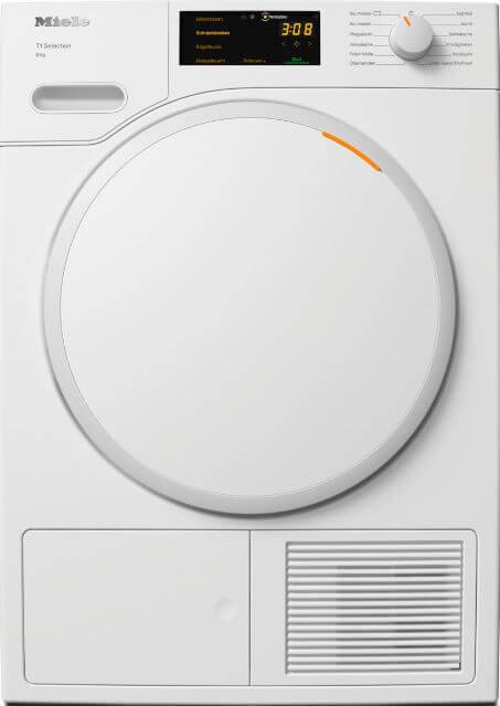 מייבש כביסה 8 ק"ג  Miele TSC223WP מילה