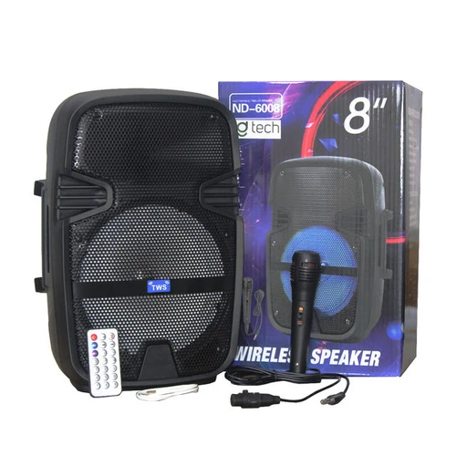 מערכת קריוקי ניידת ND-6008 Bluetooth Wireless Speaker