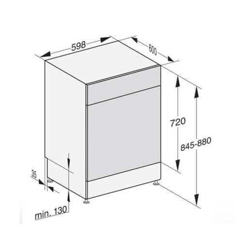 מדיח כלים Miele G 5110w מילה