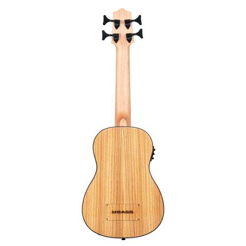 יוקולילי בס מוגברת Kala U-Bass Zebrawood