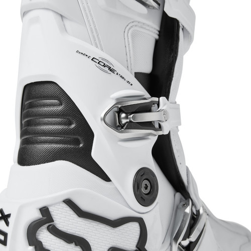 מגף רכיבה פוקס לבן -  FOX MOTION BOOTS