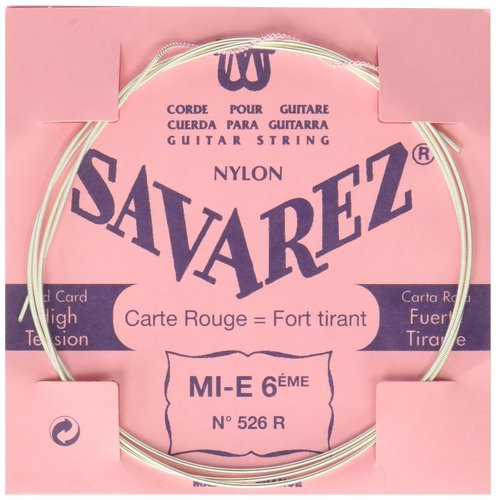 מיתר 6 לגיטרה קלאסית SAVAREZ 526R