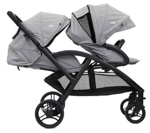 עגלת אחים Evalite Duo אפור Joie
