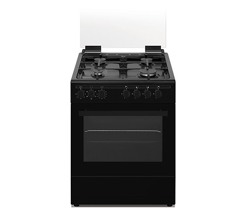תנור משולב כיריים 60 ס"מ מאסימו דגם LAV6060BL שחור