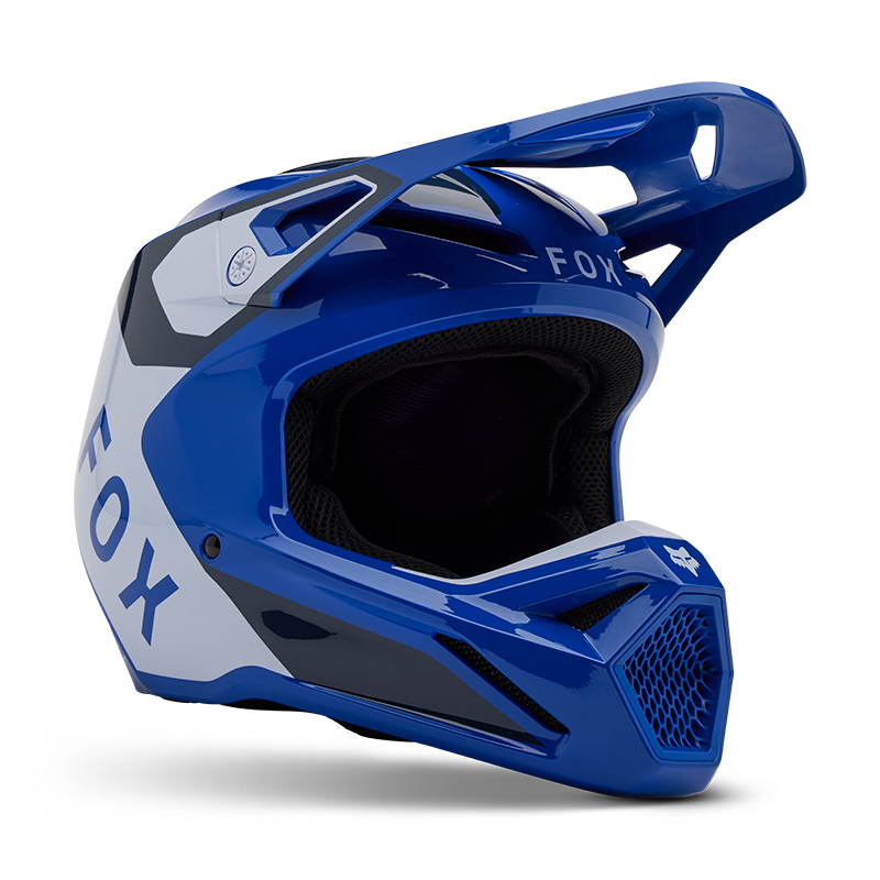 קסדת פוקס כחול - FOX V1 LEAN V25