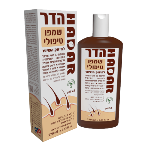 שמפו הדר לחיזוק סיבי השיער הדר דן פארם 270 מ