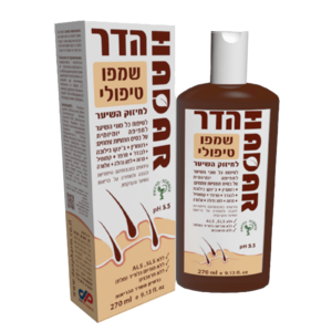 שמפו הדר לחיזוק סיבי השיער הדר דן פארם 270 מ"ל - Dan Pharm Hadar Strengthening Hair Fibers Shampoo