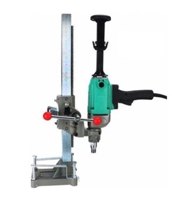 מקדחת יהלום ידנית + עמוד קוטר 160 מ"מ 1800W+כוס יהלום 67/400 תוצרת טולגל