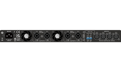 מגבר הספק דיגיטלי 4 ערוצים DP-4100 1700W