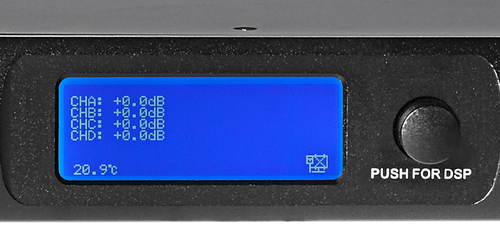 מגבר הספק DSP דיגיטלי 4 ערוצים 595W