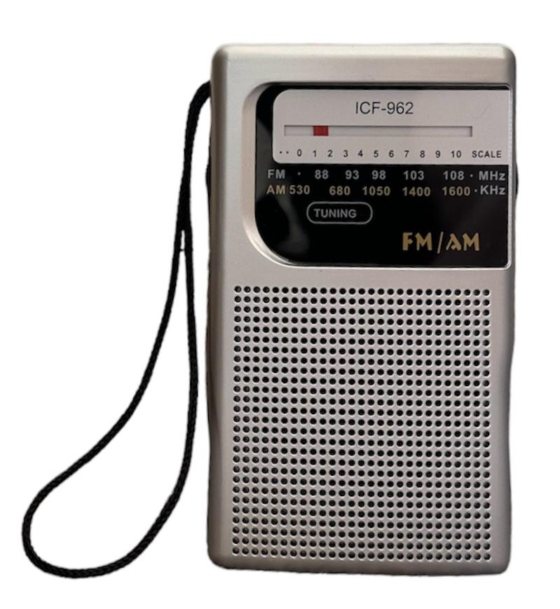 רדיו טרנזיסטור AM FM - אנלוגי ICF-962