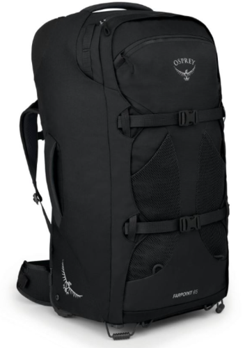 מזוודת תרמיל FARPOINT WHEELED 65 שחור - OSPREY