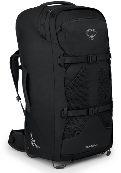 מזוודת תרמיל FARPOINT WHEELED 65 שחור - OSPREY