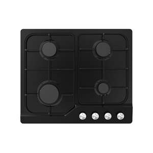 ‏כיריים גז Midea 60G40ME401 מידאה שחור/לבן