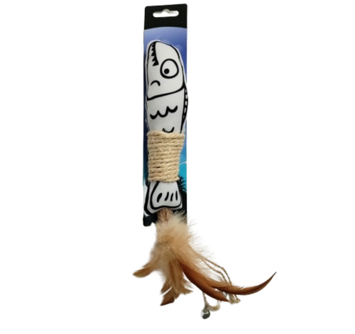 משחק דג נוצות לחתול