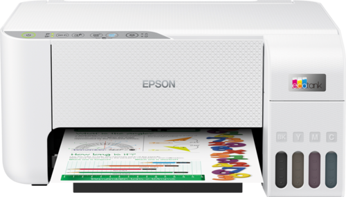 מדפסת הזרקת דיו משולבת Epson ECOTANK L3256