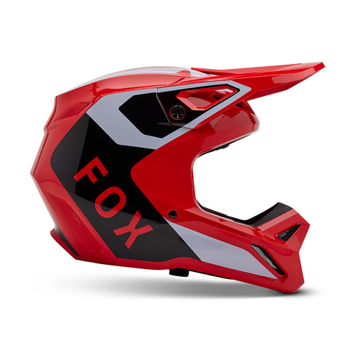 קסדת פוקס אדום - FOX V1 LEAN V25