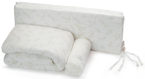 סט מצעים מעוצב למיטת תינוק 100% כותנה טטרא - סתיו