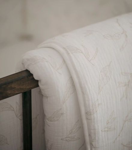 סט מצעים מעוצב למיטת תינוק 100% כותנה טטרא - סתיו