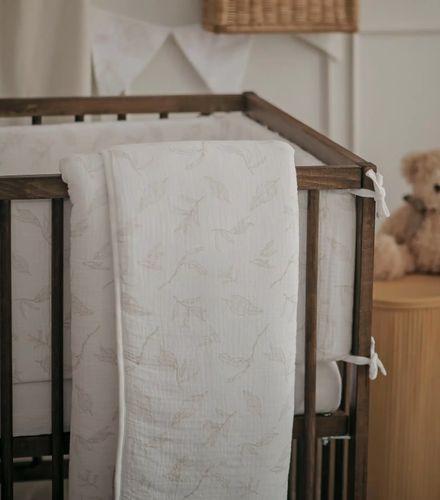 סט מצעים מעוצב למיטת תינוק 100% כותנה טטרא - סתיו