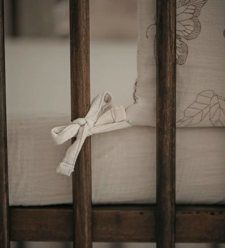 סט מצעים מעוצב למיטת תינוק 100% כותנה טטרא - מעופפים