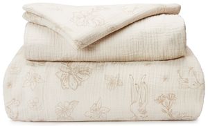 סט מצעים מעוצב 3 חלקים 100% כותנה טטרא למיטת יחיד / נוער - איילים