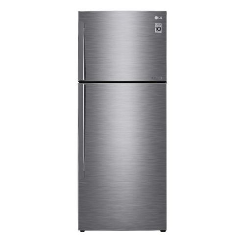 מקרר מקפיא עליון 438 ליטר LG GR-B486IVSU נירוסטה מוברשת