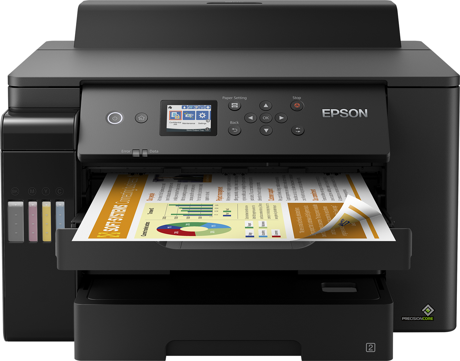 מדפסת ‏הזרקת דיו ‏רגילה Epson EcoTank L11160 אפסון