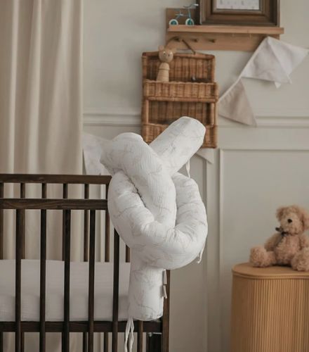 כרית נחשוש מעוצבת 100% כותנה טטרא עם כיסוי ניתן להסרה - סתיו